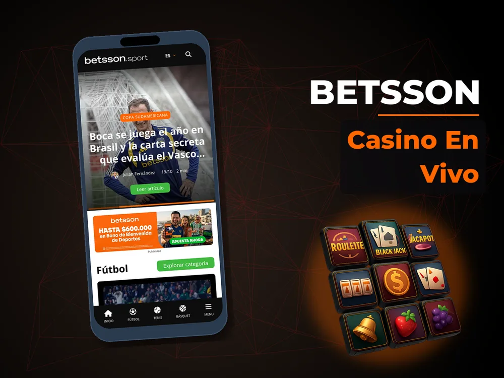Betsson - Casino En Vivo