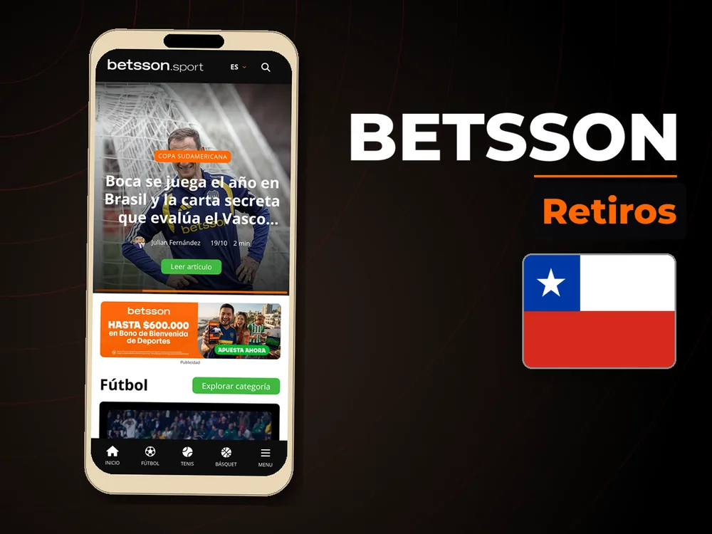 Betsson - Retiros