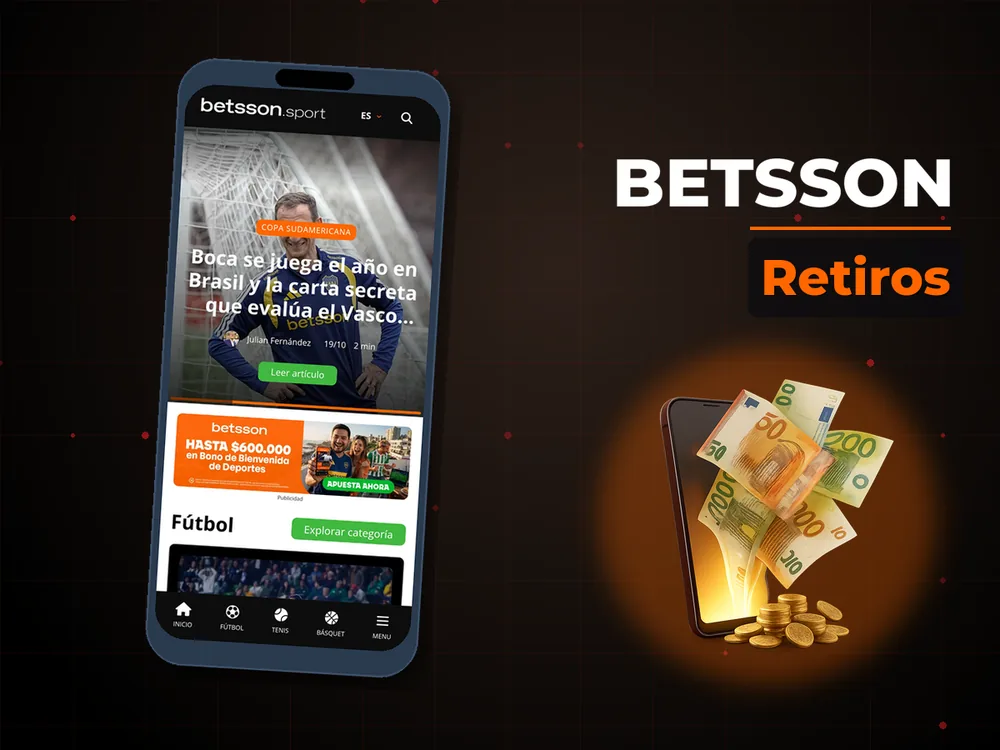 Betsson - Retiros