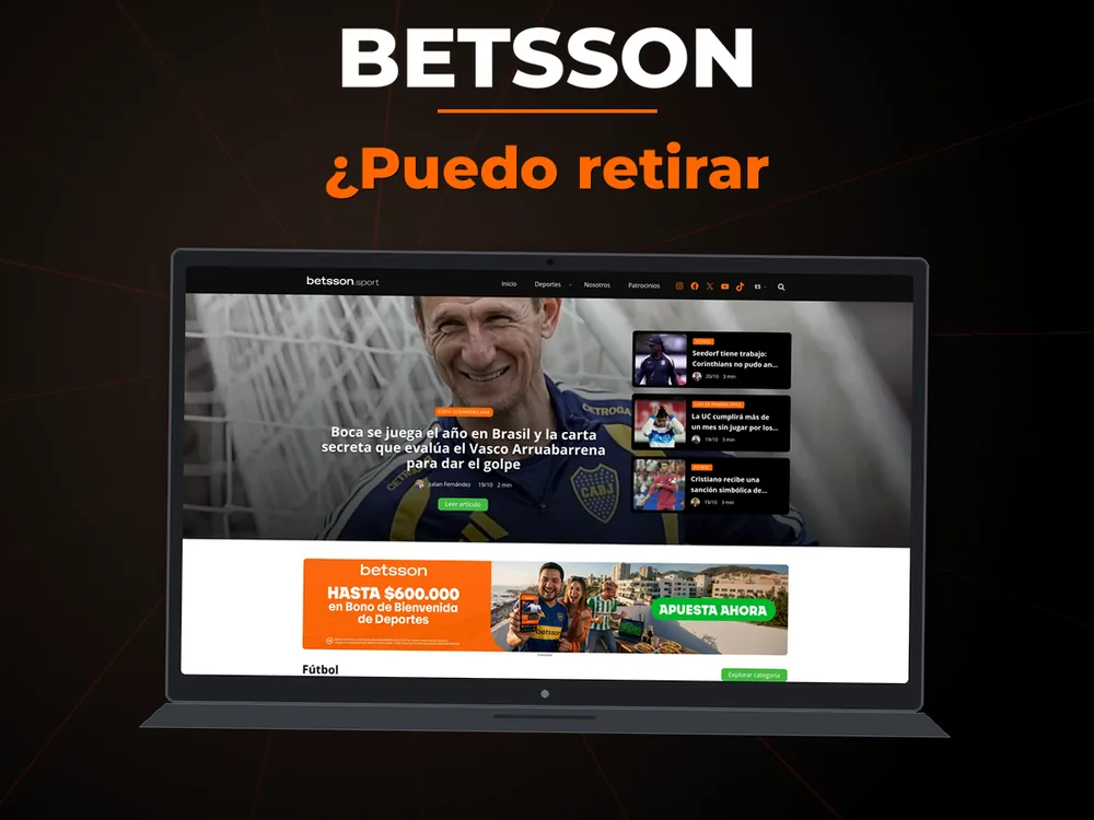 Betsson - ¿Puedo retirar