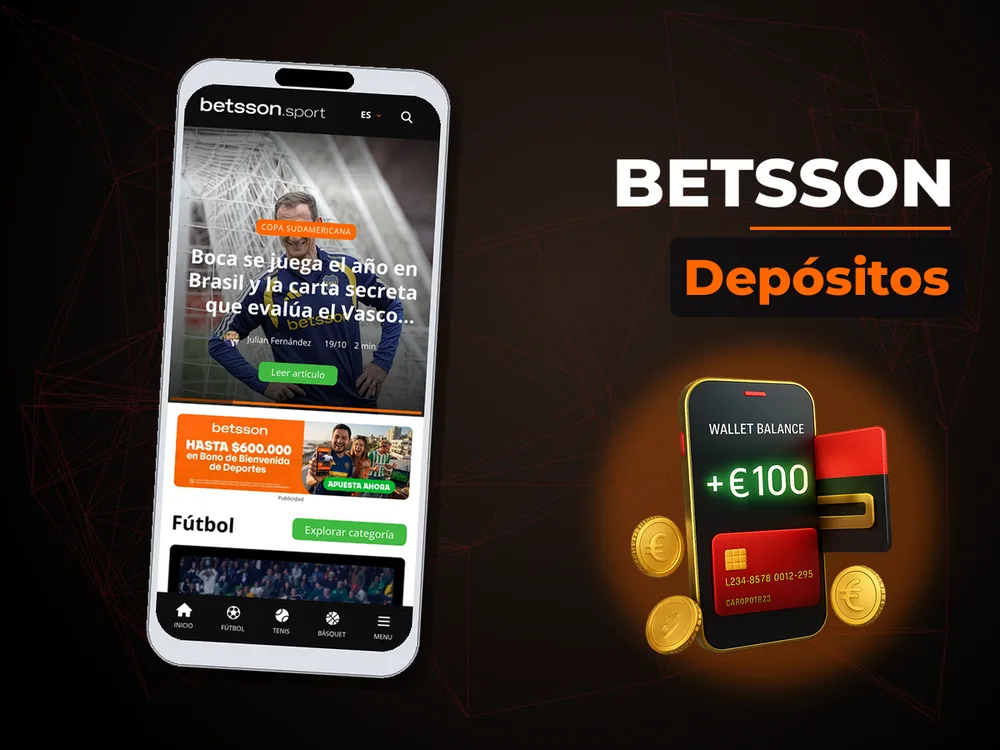 Betsson - Depósitos