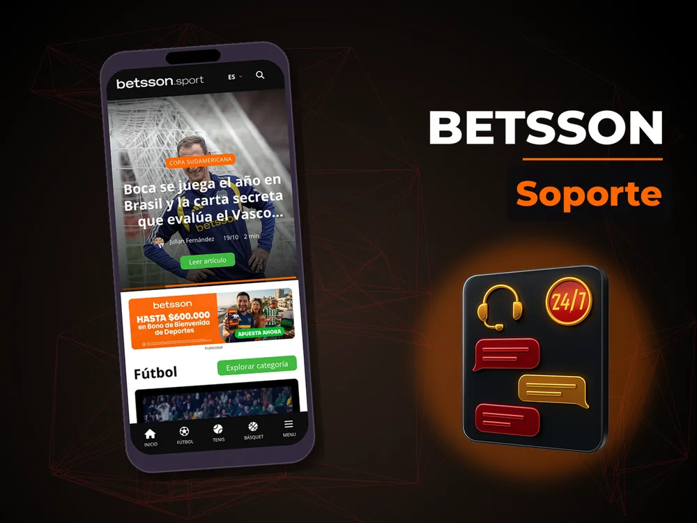 Betsson - Soporte