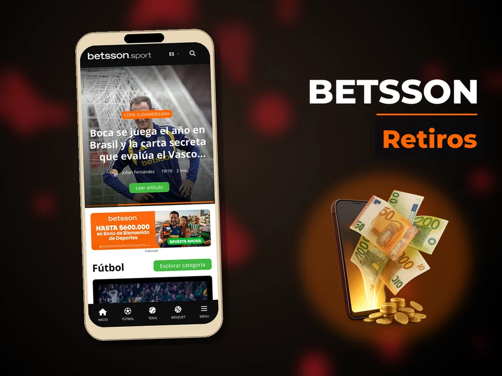 Betsson - Retiros