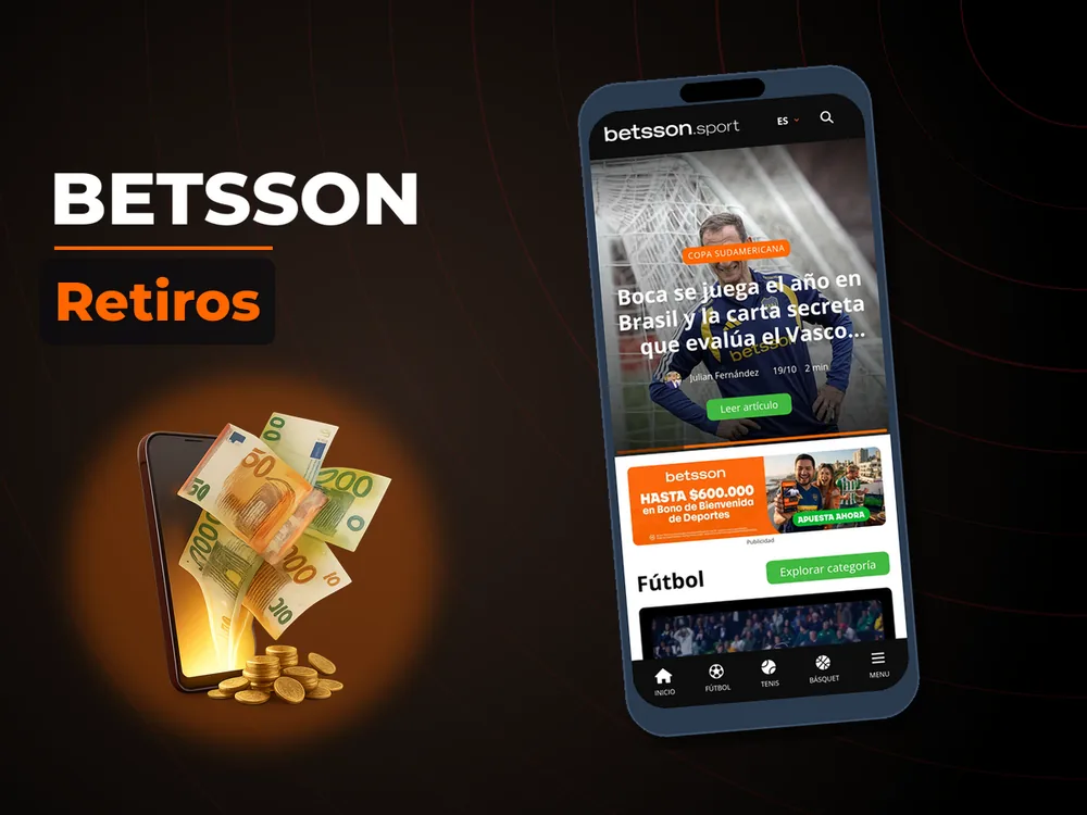 Betsson - Retiros