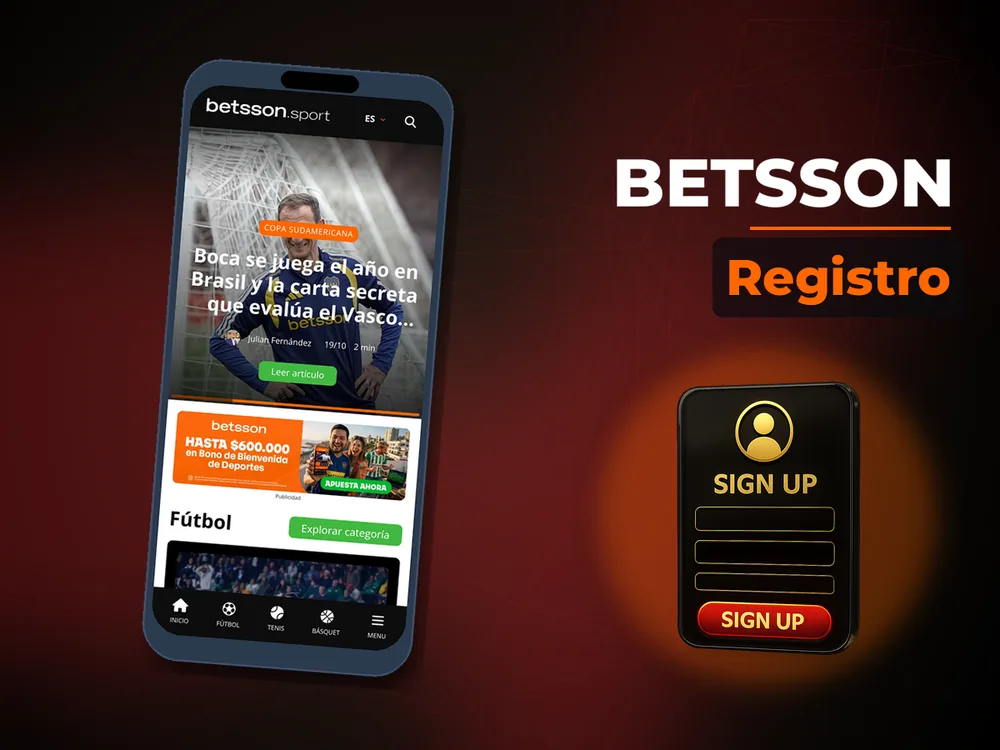 Betsson - Registro